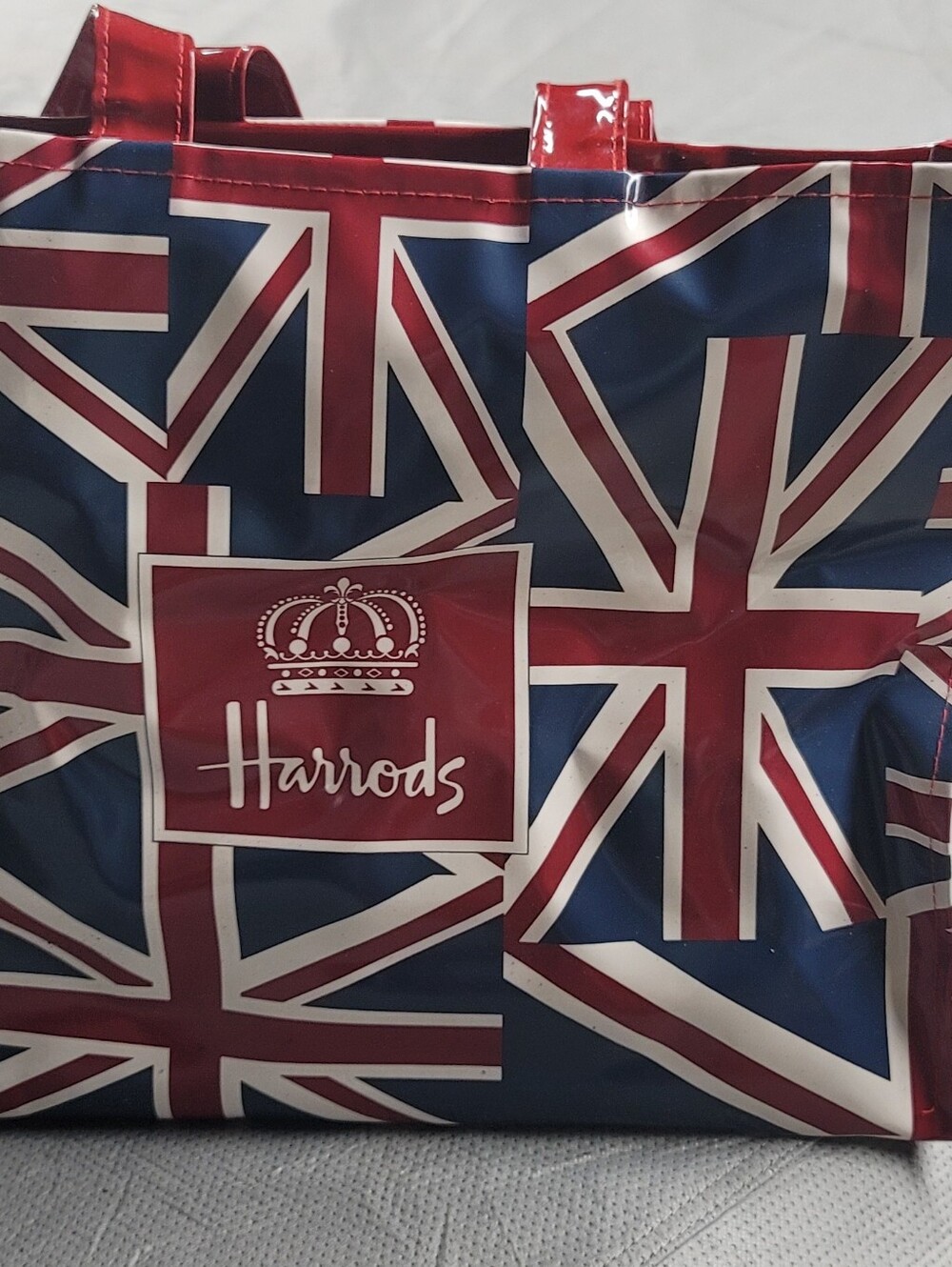 Harrods Union Jack Bag